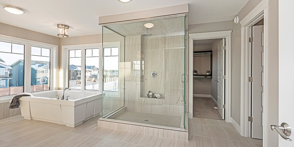 frameless shower door custom glass